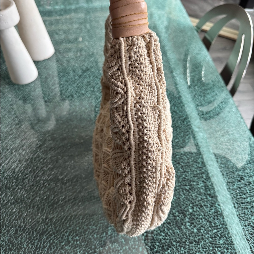 Cleabella Braided Handle Cream Women‎ Bag - Picture 3 of 8